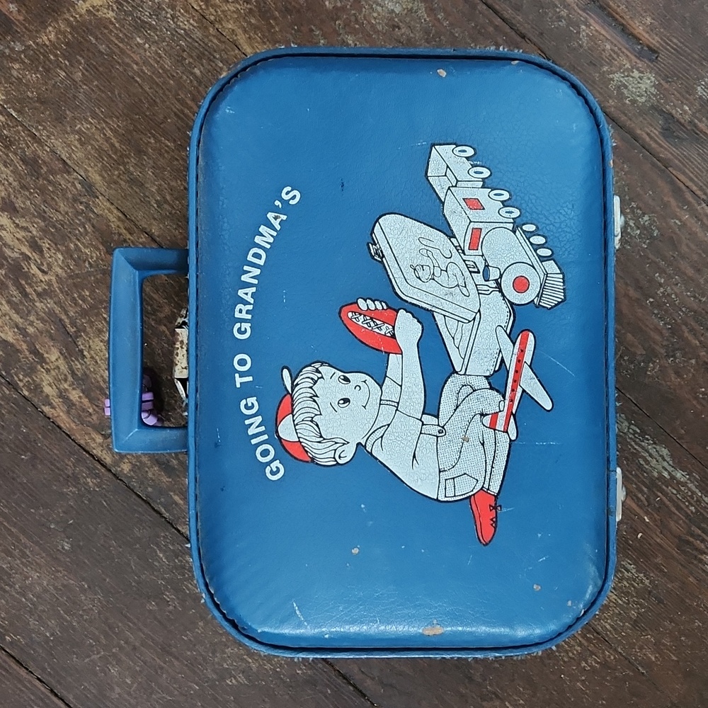 Vintage little Boys Luggage